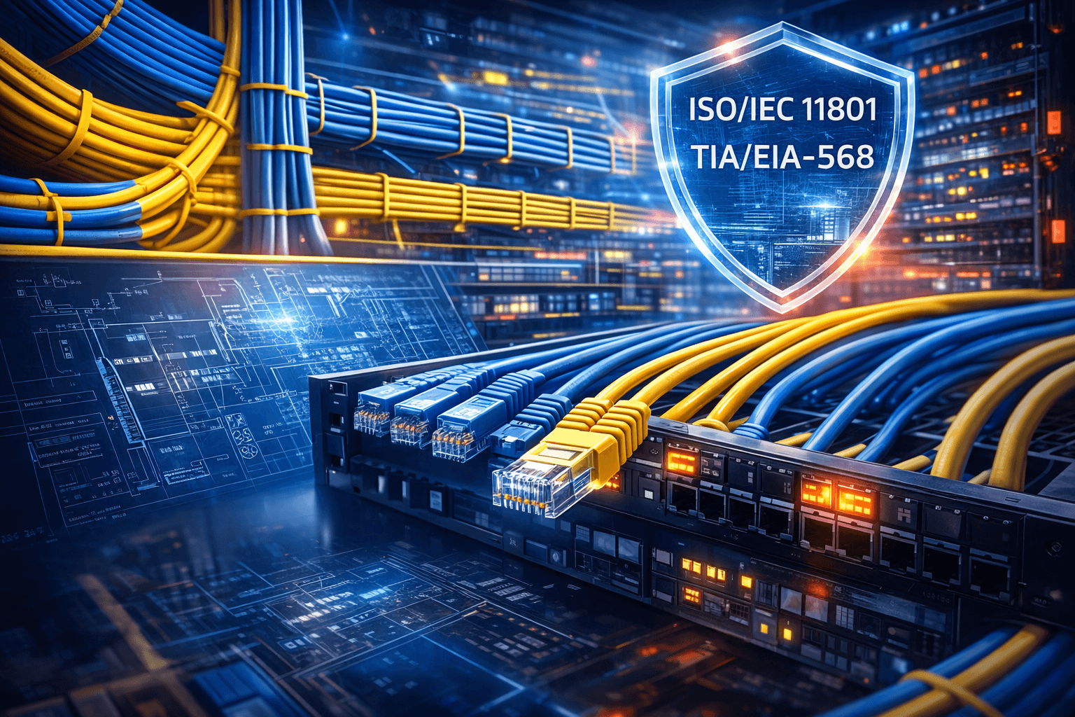 استانداردهای بین‌المللی کابل‌کشی