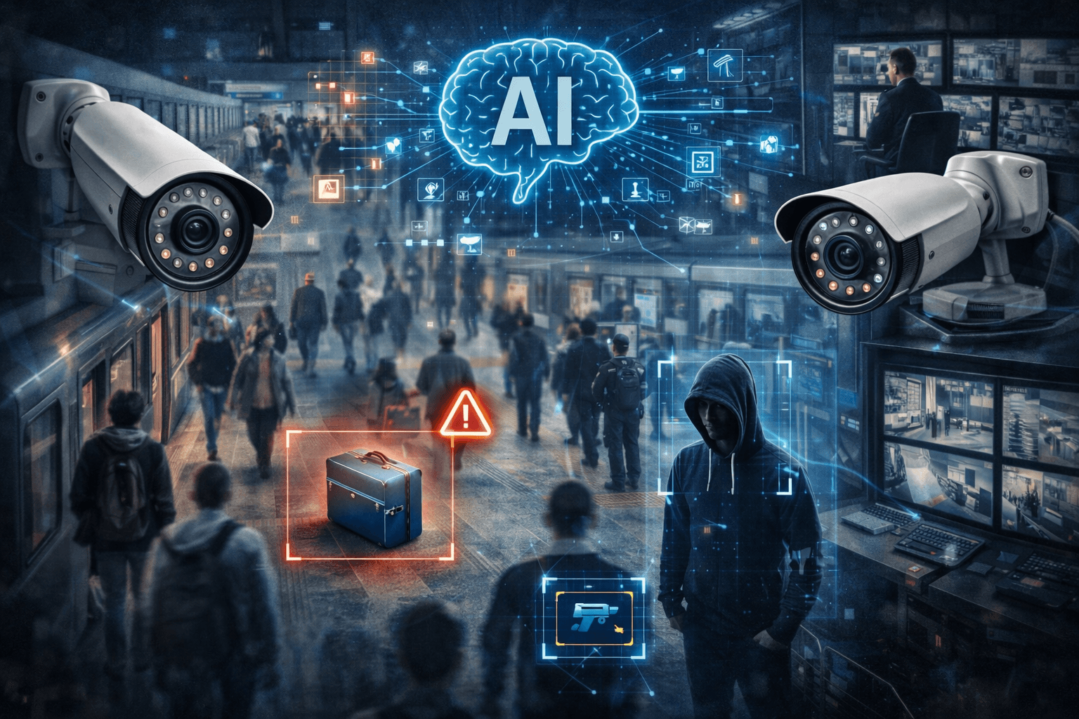 شناسایی اشیاء مشکوک با AI