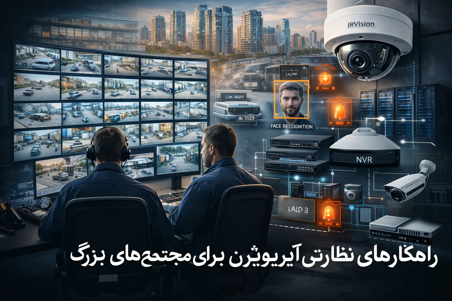 کنترل حرفهای برای دوربینهای مداربسته