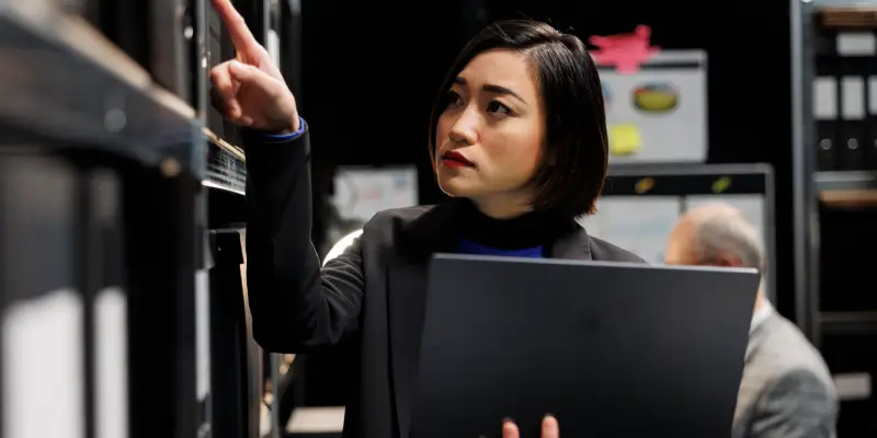 انتخاب سرور VMS